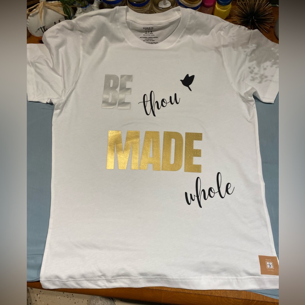 “Be Thou Made Whole Soft Tees - Picture 2 of 14